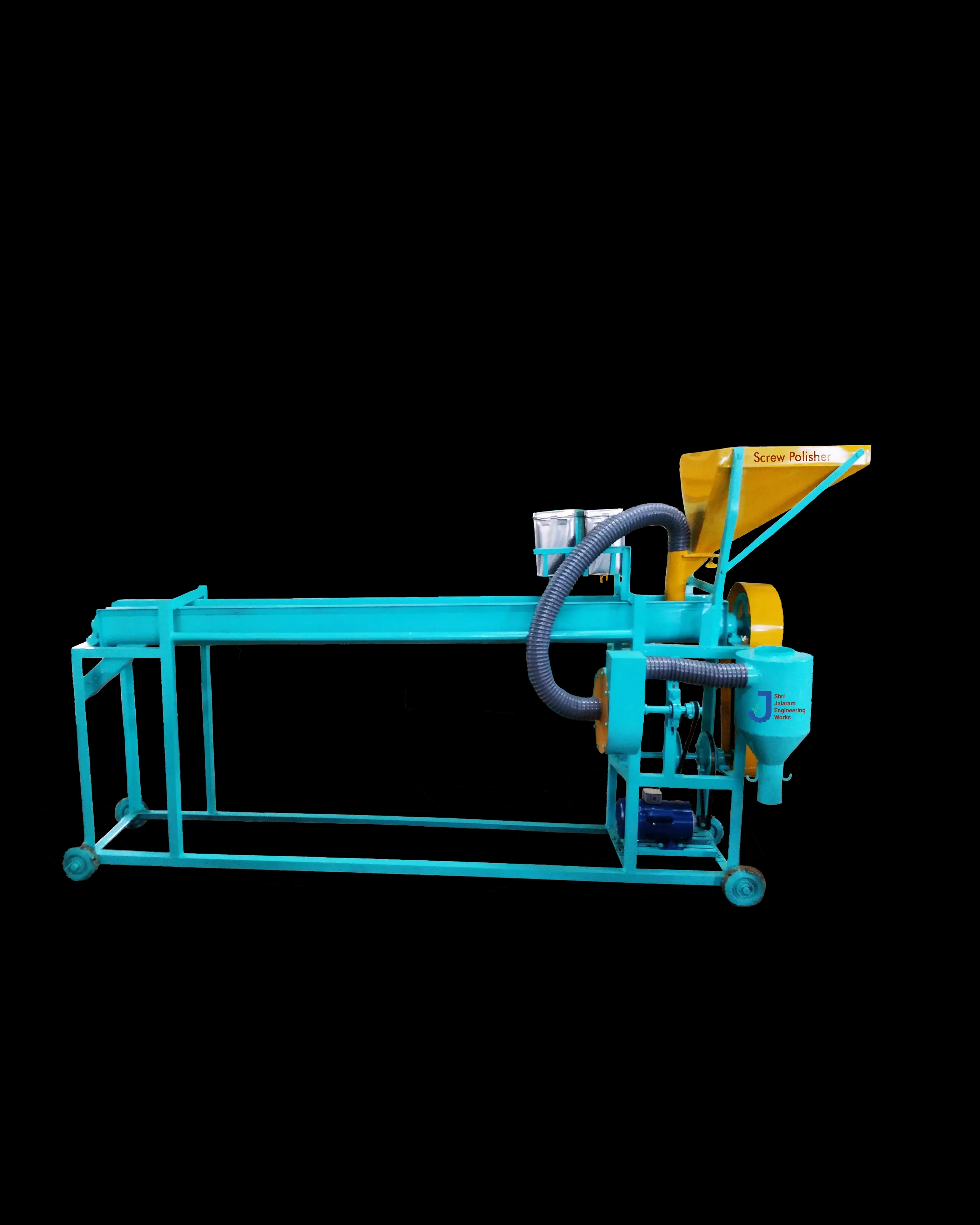 Screw Polisher machine by Shri Jalaram Engineering Works